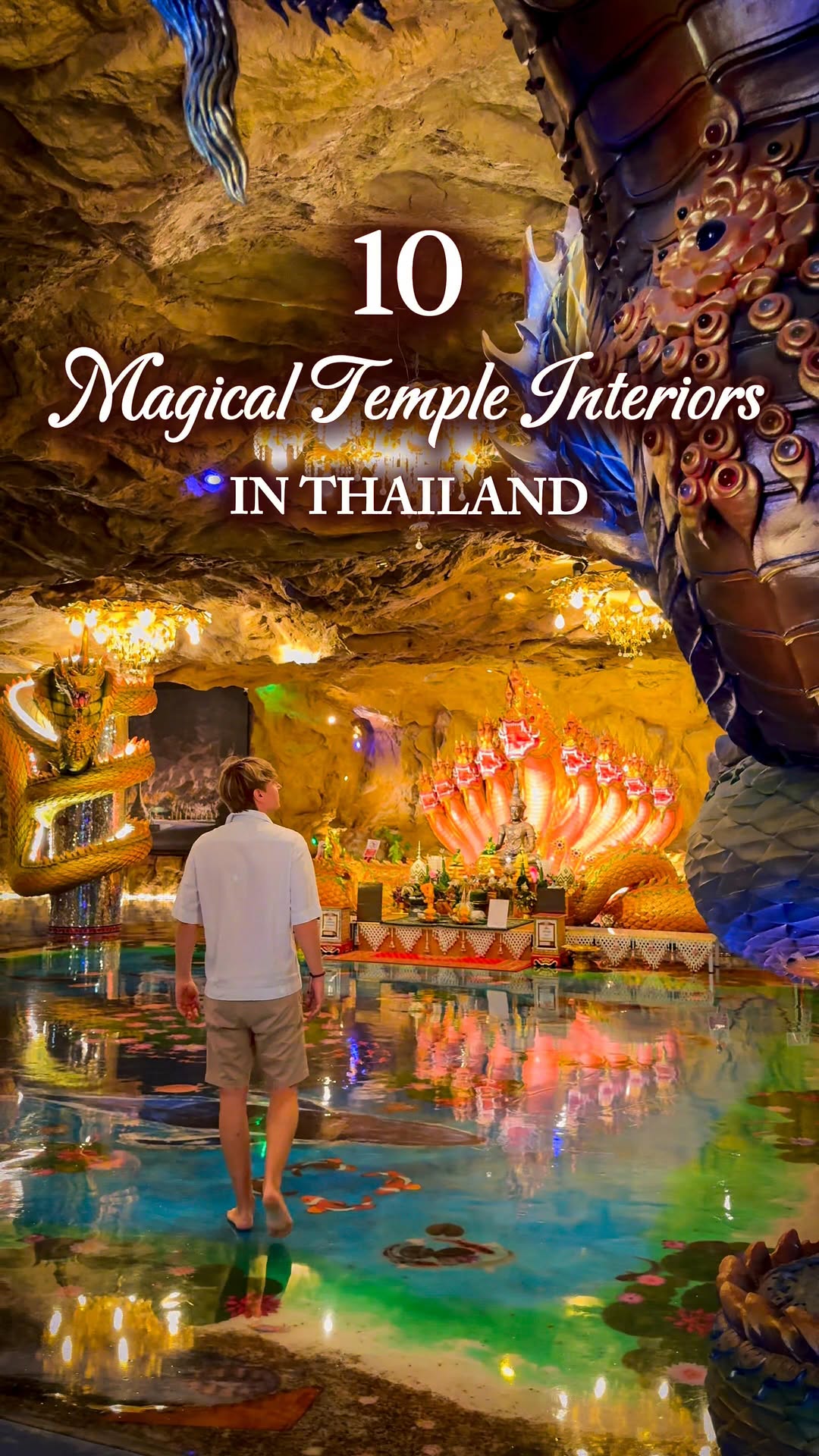 10 Most Magical Temple Interiors in Thailand 🧚🏼♀️✨
Step inside the fairytale… these temple interiors feel like other worlds.
Mirrors, crystals, colors, reflections — pure temple magic 💫
1. Wat Weluwanaram
2. Wat Ban Den
3. Wat Sri Don Moon
4. Na Jasa Tai Chue Shrine
5. Blue Temple – Wat Rong Suea Ten
6. Purple Temple – Wat Klang Khlong Watthana Ram
7. Wat Maneewong
8. Mirror Temple – Wat Phuttha Prommayan
9. Crystal Temple – Wat Tha Sung
10. Wat Metta Dharma Bodhiyan
🔮 Which one would you step into first?
Discover more amazing places with @twotravelingsmiles!
Copyright © no reposts – sharing to stories is fine
#ThailandHiddenGems #FairytaleVibes #UnseenThailand #ThailandTemples #MagicalThailand ThailandTravel